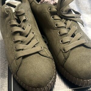 Olive Green  Sneakers